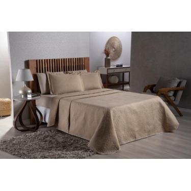 Imagem de Cobreleito Cama de Casal Padrão 2,00m x 2,20m (Várias Cores) - 115 - L