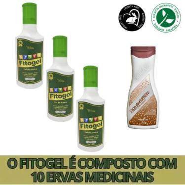 Imagem de Kit 3 Fitogel Gel de Arnica 10 Ervas + 1 Gel Sebo de Carneiro - Belia 