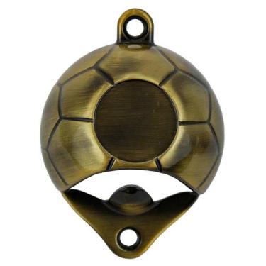 Imagem de Abridor de Garrafa Metal Bola de Futebol 1 Peça Decoração Cerveja - Me