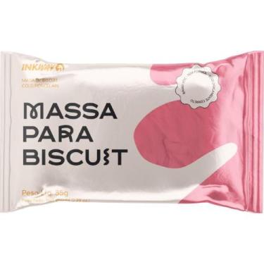 Imagem de Massa de Porcelana Fria Biscuit 85G Rosa - Caixa com 10 Unidades - INK