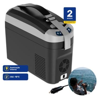 Imagem de Geladeira Portátil P/Pesca 18 Litros 12v/24v Elber