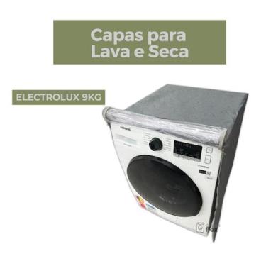 Imagem de CAPA LAVA E SECA ELECTROLUX 9kG TRANSPARENTE FLEX - Capas Flex, CINZA