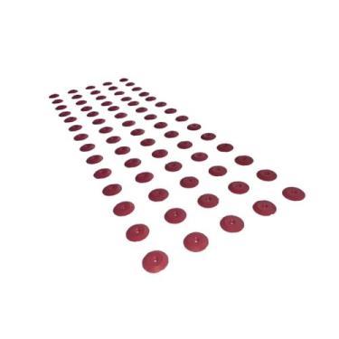 Imagem de Elemento tátil alerta e direcional pvc parafusado - Lagge Acessibilida