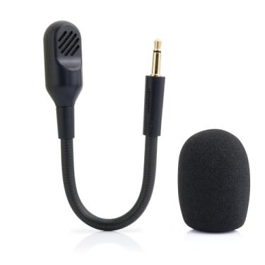 Imagem de LEFXMOPHY Substituição de microfone para fone de ouvido Razer Kaira Pro, acessório removível de 3,5 mm para PC, Mac, Xbox One, PS5, PS4