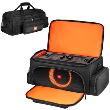 Imagem de Estojo de transporte compatível com caixa de som JBL PartyBox On The Go, bolsa de armazenamento de viagem serve para JBL PartyBox On-The-Go Essential Protable Party Speaker e acessórios, apenas capa,