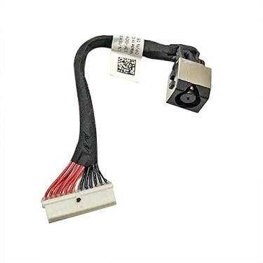 Imagem de HSSDTECH Cabo de substituição de conector de porta de carregamento DC in Power Jack para Dell Inspiron G7 17 7700 P46E P46E001 05Y03V