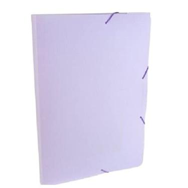 Imagem de PASTA ABA ELAST OF LB 2CM LINHO SERENA LILAS PASTEL PCT C10, DELLO, 0247LP.0010, Lilas, pacote de 50