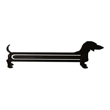 Imagem de Marcador de Páginas Cachorro Dachshund Preto – Design 3D Criativo – Presente para Leitores e Amantes de Pets - Marcador de Paginas Marcadores de Páginas para Livros