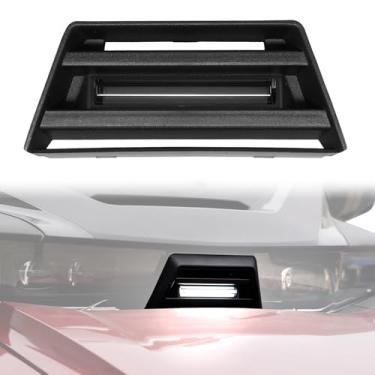 Imagem de A & UTV PRO Carenagem central frontal com luz de destaque para Can-Am Spyder RT 2020 2021 2022 2023 acessórios, impermeável, Plug & Play, preto, 1 peça