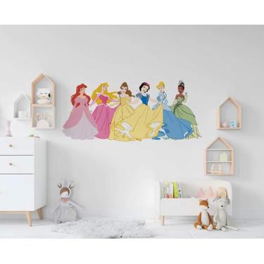 Imagem de Adesivo de Parede Princesas da Disney - Lojinha da Luc Adesivos