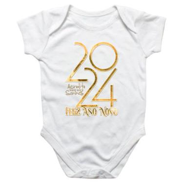Imagem de Body intantil Ano Novo Acredite nos seus sonhos - Alearts, GG