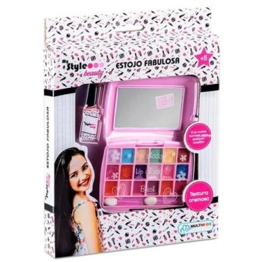 Imagem de Maquiagem Infantil My Style Beauty Fabulosa Estojo Sombra Blush e Glos