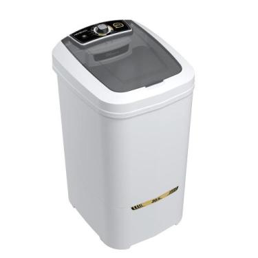 Imagem de Tanquinho Semiautomático 20,5 kg 9 Programas de Lavagem com Tampa Fumê
