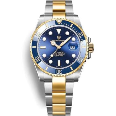 Imagem de Pagani Design Novo Relógio Mecânico Masculino Luxuoso Bisel de Cerâmica Movimento Japonês Aço Inoxidável Moda Clássico Relógio Automático Vidro Safira Relógio Masculino 100 metros Resistente à Água