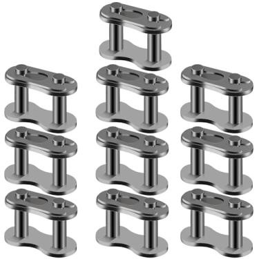 Imagem de QAZAKY 10 peças de 415 peças de reparo de corrente de acionamento para 49cc 50cc 60cc 66cc 70cc 80cc 2 tempos motor a gás bicicleta motorizada, quadriciclo, scooter, motocicleta, Go Kart Moped Dirt Po