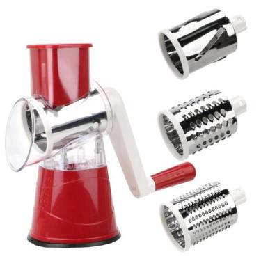 Imagem de Novo Ralador De Legumes Queijo Fatiador Espiral Processador  - new