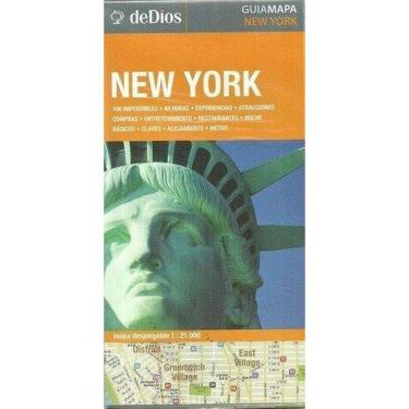 Imagem de Guiamapa New York Distritos, Atracciones, Restaurantes, Compras, Entretenimientos, Básicos, Ubicación, Teléfonos Útiles, Mapa De Subtes, 3 Días Inolvi