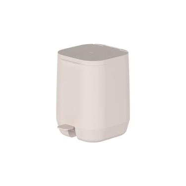 Imagem de Lixeira de Pedal Aura Bege 6L - Ou