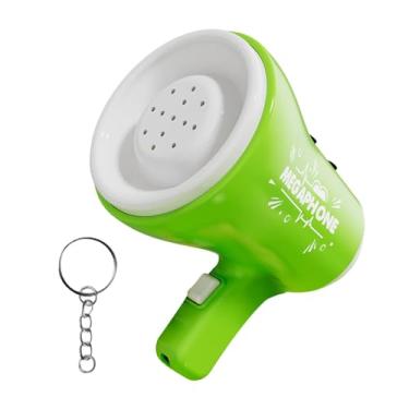 Imagem de Amagogo portátil megafone megafone bullhorn handheld amplificador alto -falante para esportes ao ar livre, Verde