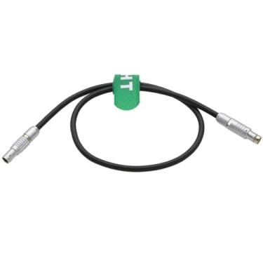 Imagem de HangTon Cabo de alimentação para monitor CCM-1 para ARRI ALEXA 35, câmera ALEXA Mini LF, fêmea de 2 pinos para 3 pinos, 50,8 cm