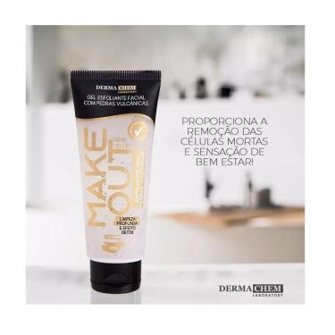 Imagem de Esfoliante Facial Pedras Vulcânicas Make Out Dermachem 100Ml