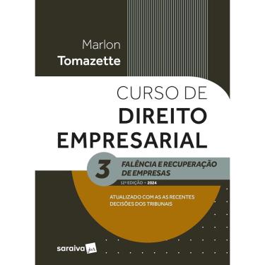 Imagem de Curso de Direito Empresarial v. 3 - Falência Recuperação 12ª