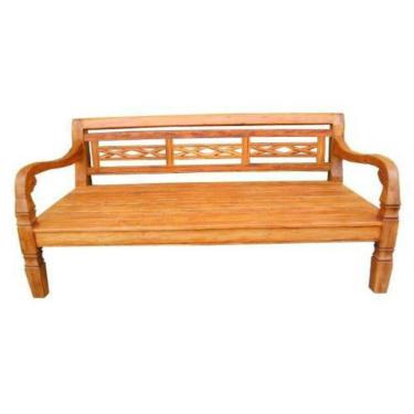 Imagem de Banco Leito Xis Em Madeira De Demolição - Cód 1224