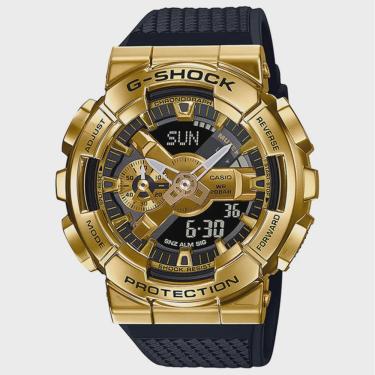 Imagem de Relógio casio g-shock masculino metal dourado GM-110G-1A9DR