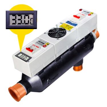 Imagem de Aquecedor Auto Silencioso Econômico Para Piscinas 60 Mil L