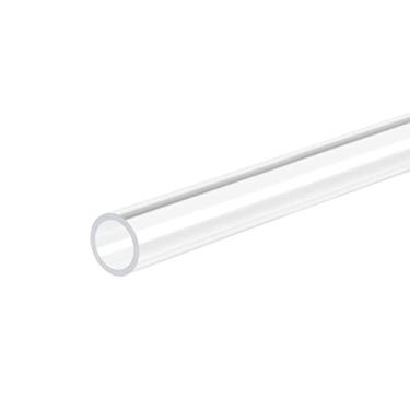 Imagem de DMiotech Tubo de acrílico transparente de 10 mm x 12 mm, tubo de plástico rígido para tubo de água de aquário, sistema de resfriamento de água, encanamento