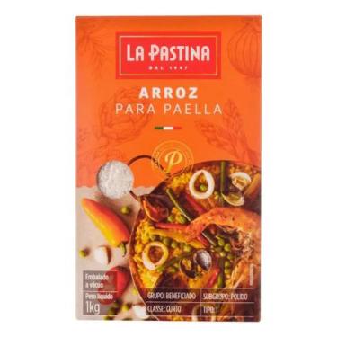 Imagem de Arroz Importado Especial Para Paella La Pastina 1kg À Vacuo.