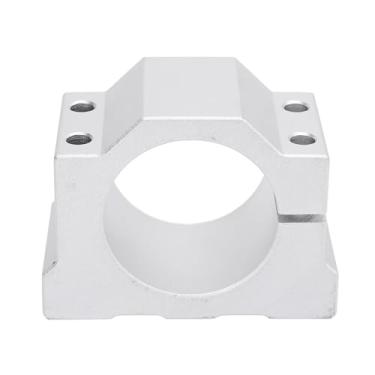 Imagem de Braçadeira de Suporte de Alumínio de 45mm, Suporte de Motor Com 4 Parafusos para Máquina Roteadora CNC, Braçadeira de Eixo para Base de Motor de Eixo de 45mm