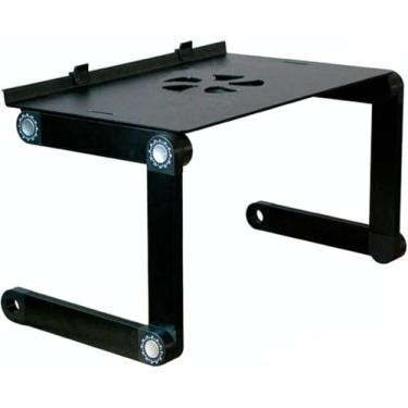 Imagem de Suporte para Laptop Mesa para Notebook Mesa Portatil Suporte Notebook Aluminio Portátil e Ergonômica com Ventilação para Cama, Sofá e Escritório