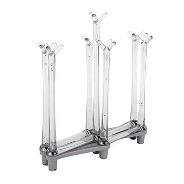 Imagem de Rack de Secagem de Copo Retrátil, Dreno de Rack Dobrável, Armazenamento de Copo Elástico, Salto Alto, Secador de Garrafa de água, Ganchos de Caneca, Vidro para Beber, Suporte de
