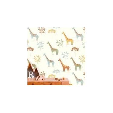 Imagem de Papel De Parede Lavável Autoadesivo Baby Girafa 0,50 x 3,00 m - Inove 