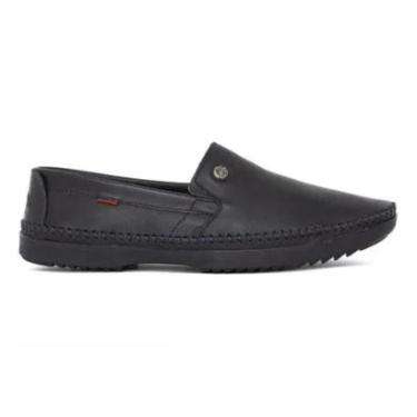 Imagem de Sapatilha Masculina em Couro Freeway Logan Soft Preto-Masculino