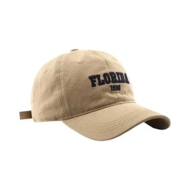 Imagem de Boné de Beisebol Masculino - Algodão Lavado, Proteção Solar e Bordado,