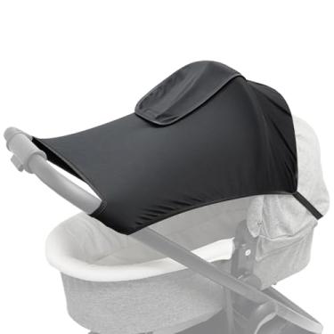 Imagem de Capa para -sol para carrinho de bebê, carrinho para -sol, Capa à prova de chuva com proteção UV para carrinho de bebê, sol bidirecional de alta vista para assentos de carro, carrinho de bebê, carrinh