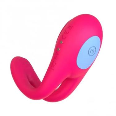Imagem de Anel Peniano 7 Modos De Vibração Anel Vibratório para Casal Discreto e Recarregável [PINK]