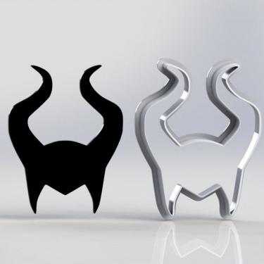 Imagem de Cortador Malévola Capacete Tamanho 6Cm