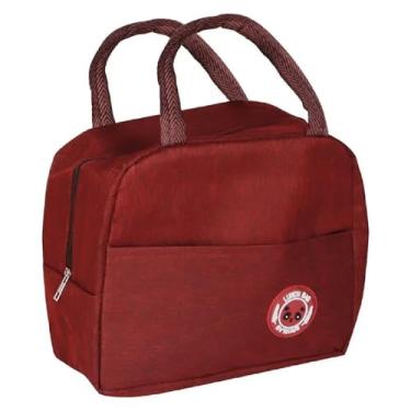 Imagem de Bolsa Térmica 23 cm com Isolamento Premium Anti Vazamento - Mantém a temperatura por Horas (Vinho)