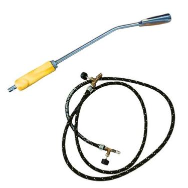 Imagem de Maçarico Lança Chamas Acendedor De Churrasqueira Sapecador Frango Vass