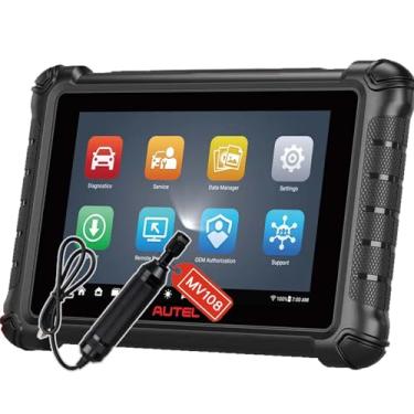 Imagem de Autel Scanner MaxiCheck MX900 com scanner MV108 OBD2 2024 20.3 cm 40+ redefinições suporta CAN FD/Do IP todos os sistemas de diagnóstico Android 11 FCA Auto auth 3000+ Active Test Upgrade MX808 MK808S