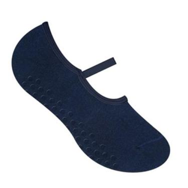 Imagem de Meia Sapatilha Selene 7850-003 34/39 Antiderrapante Pilates, 34-39, 60