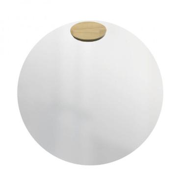 Imagem de Espelho Decorativo Aplique Pinus Oval 40 Cm Redondo