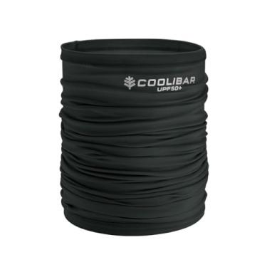 Imagem de Polaina solar Coolibar FPS 50+ Desempenho Unissex Virasana – Proteção solar, Preto, Large/X-Large