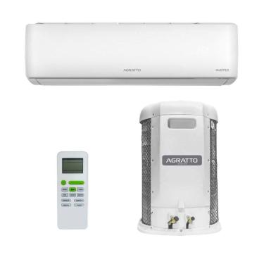 Imagem de Ar Condicionado Split Inverter 9000btus Agratto Hi Wall Branco 220V
