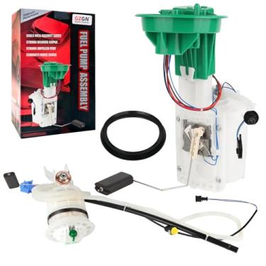 Imagem de GZGN Conjunto de módulo de bomba de combustível elétrica com unidade de envio compatível com Mini Cooper 2007 2008 2009 2010 2011 2012 2013 2014 2015, L4 1,6L, substituição # 16112755082, 16112755084