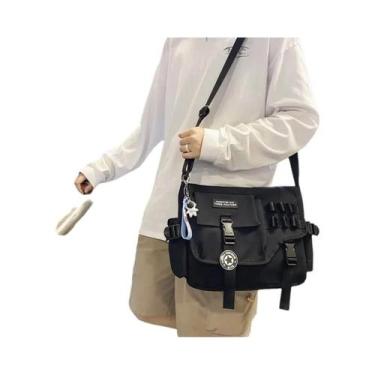 Imagem de Bolsa Feminina Grande De Lona De Nylon Crossbody Bolsa Mensageiro 2023