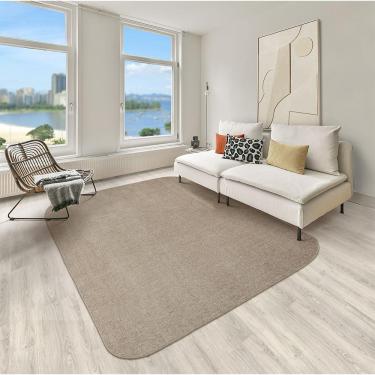 Imagem de Tapete P/ Sala Elegant Org. Cantos Beige1,50x2,00 São Carlos